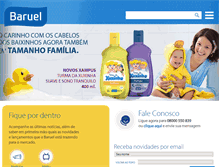 Tablet Screenshot of baruel.com.br